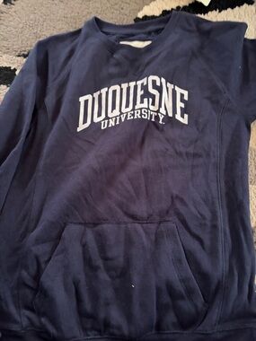 Duquesne University Navy Crewneck Sweatshirt for Men